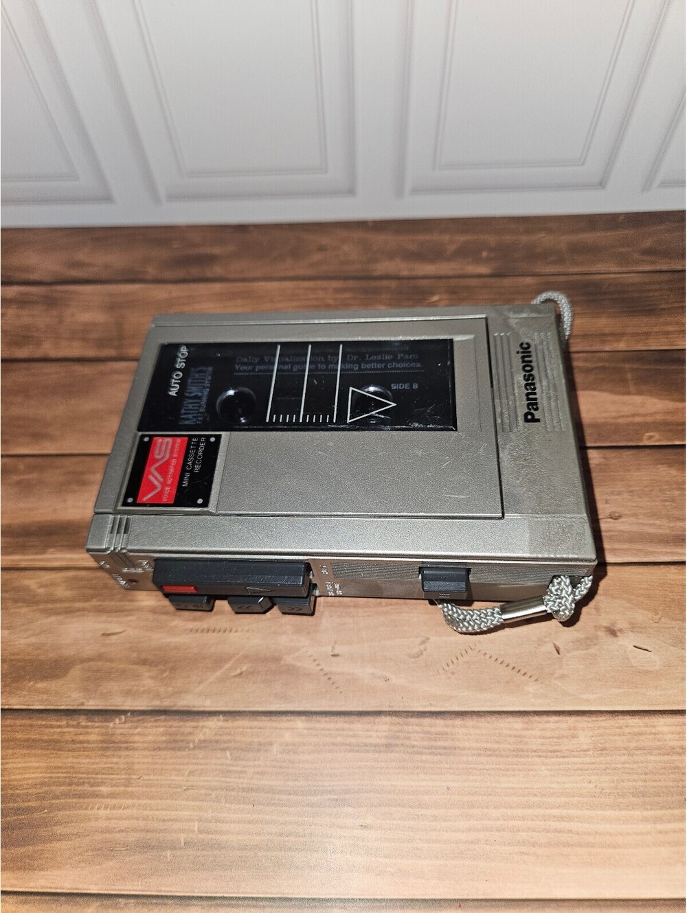 Panasonic Mini Cassette Recorder VAS Voice Activated System